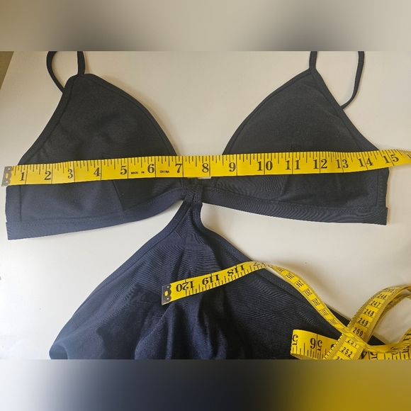 J.Crew- Swimsuit Women's Black One SZ 10 - Picture 5 of 7